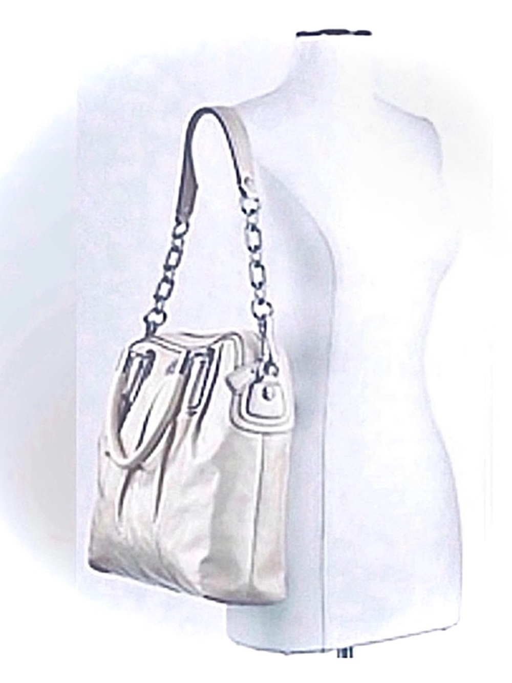 Coach Kristin Pleated F15339 Leather